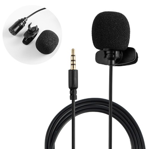 5mm trrs lavalier microphone - 3.5mm,