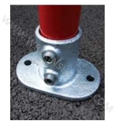 Clamp base plate pipe - clamp,