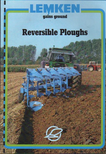 Lemken reversible tractor - reversible,