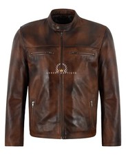 Men's Racer Leather Jacket