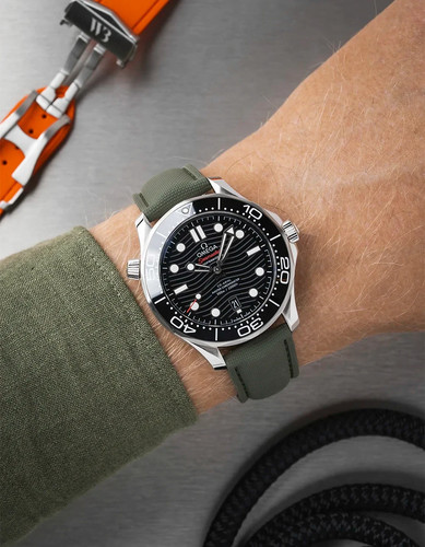 Fkm rubber sailcloth watch - fkm,