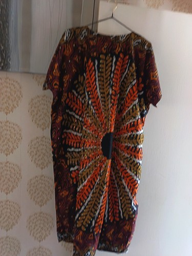 African ankara short dress - african,
