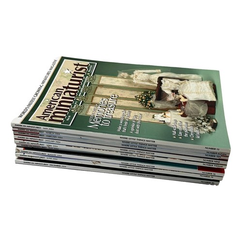 American miniaturist magazine - american,