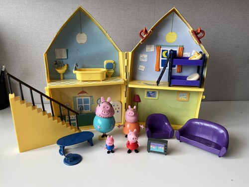 Peppa pig house playset - peppa,