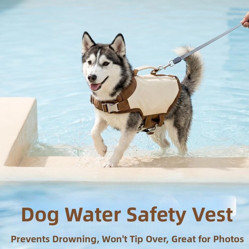 Adjustable dog life jacket - dog,