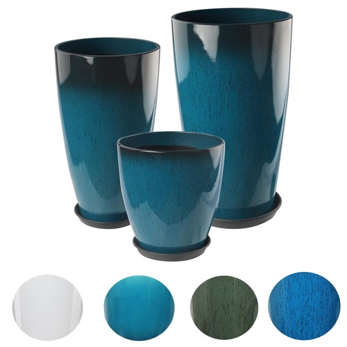 Large plastic planters - large,