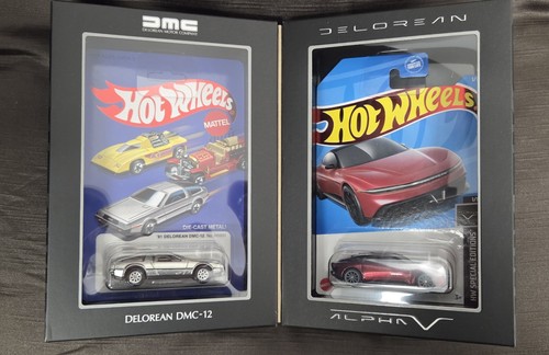 Hot wheels delorean dmc 12 - hot,
