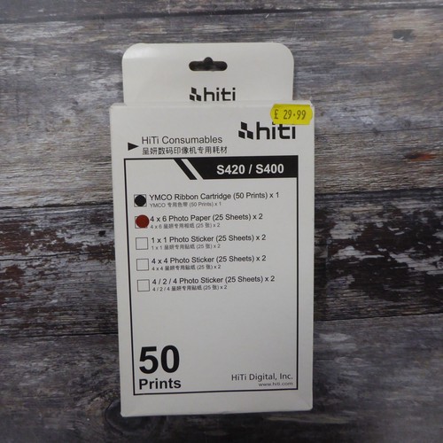 Hiti s400 s420 - 4x6", media