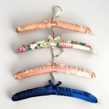Set of 4 Satin Thick Padded