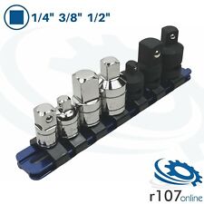 Blue Point 1/4" 3/8" 1/2" Step Up & Down Adaptors with Rail - As sold by Snap On