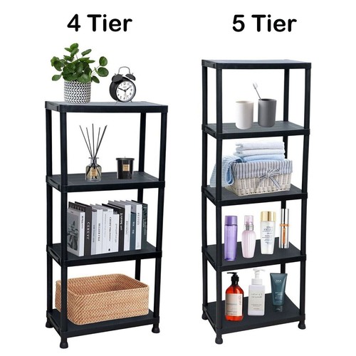 Tier plastic shelf - 4/5, storage