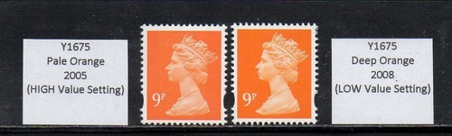 Y1675 machin pair high - 9p, +
