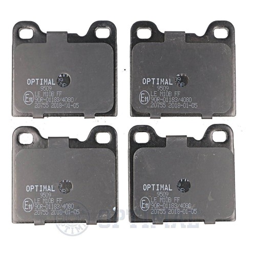 Rear disc brake - rear, pad