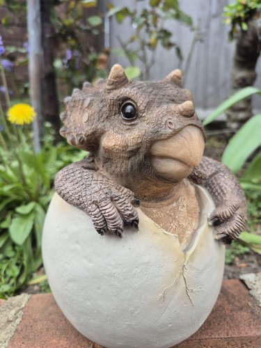 Triceratops dinosaur egg - dinosaur,