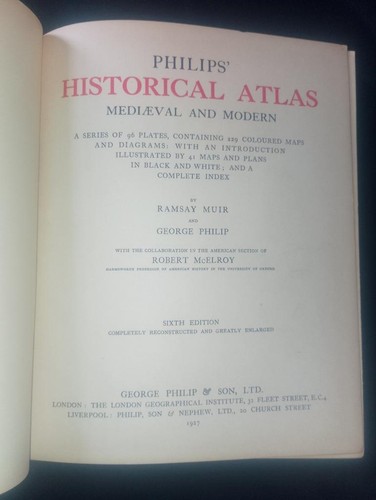 1927 philips historical atlas - historical,