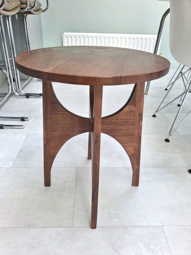 Solid teak occasional side - teak,