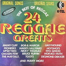 24 REGGAE GREATS VARIOUS