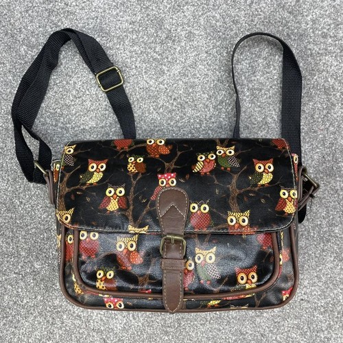 Black red owl - black,