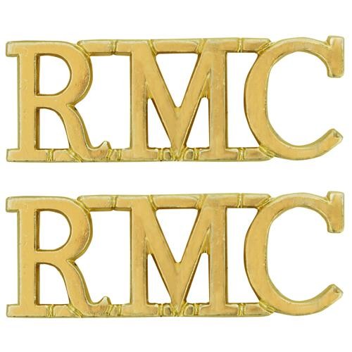 Rmc shoulder titles - shoulder,