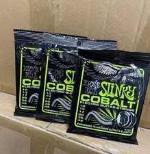 3pack Ernie Ball Cobalt Regular Slinky Electric Guitar Strings 2721