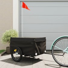 Walplus bike trailer black - bike,