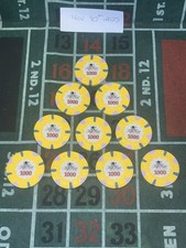 10 total chips - Rare $1000