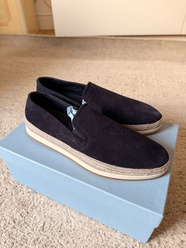 Prada men blue - blue, slip-on