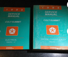 1995 DODGE COLT & EAGLE SUMMIT