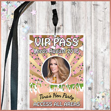 * Personalised FESTIVAL VIP