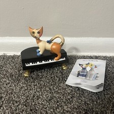 Rare Goebel Cat on Piano Forte