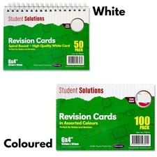 100 X Revision Cards Feint