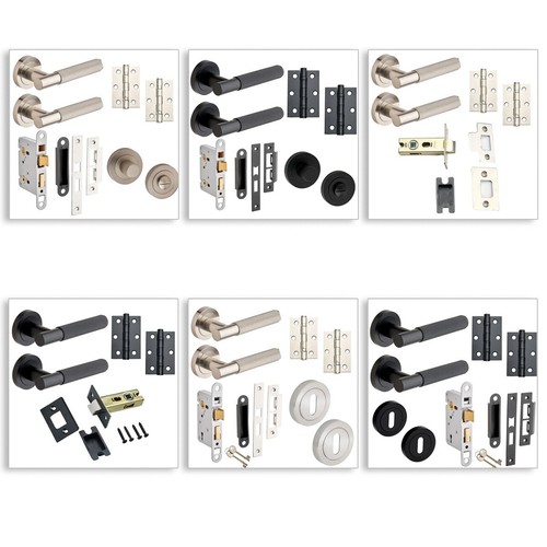 Marleybone knurled lever - marleybone, on