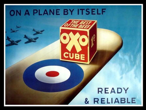 Oxo cube retro - oxo, cube,
