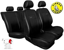 Car seat covers fit Vauxhall Astra H black  leatherette full set