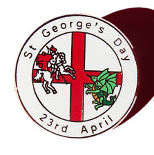 St George's day  England enamel pin badge Saint George's day