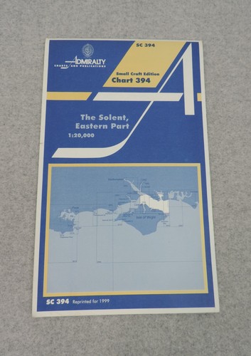 Admiralty small craft chart - chart, sc