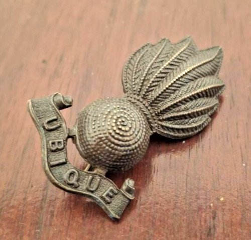 Antique royal artillery cap - antique,