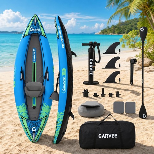 10ft inflatable kayak person - kayak, 1