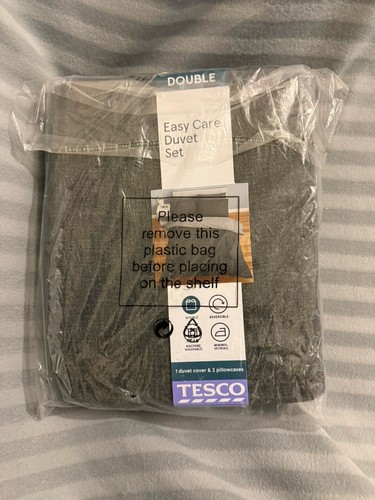 Tesco easy care double duvet - easy,