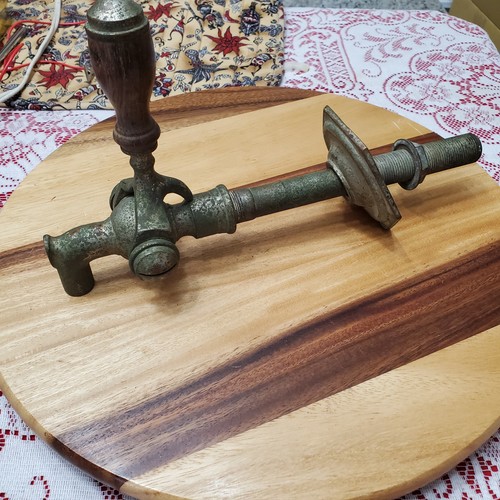 Antique beer barrel spigot - antique,