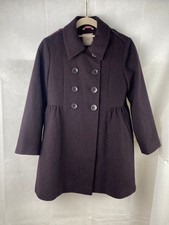Next Coat 7-8 Years Plum Purple Wool Blend UNWORN