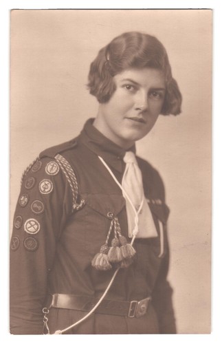 Vintage 1920s girl guide - 1920s,