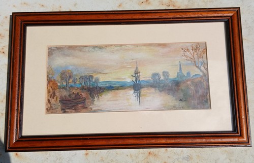 Lovely oil painting sailing - lovely,