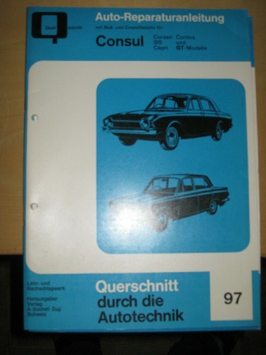 Repair manual ford corsair - ford,
