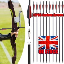 12x archery carbon arrows - 30'',