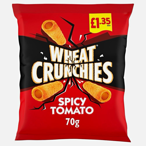 Wheat crunchies spicy tomato - spicy,