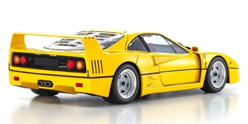 Kyosho ferrari f40 yellow - kyosho,