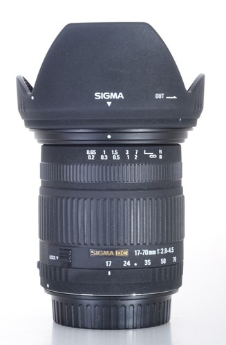 Sigma 70mm 4 5 - 17-70mm, f/2.8-4.5