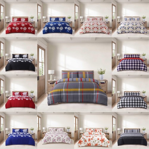 Piece printed duvet quilt - printed,
