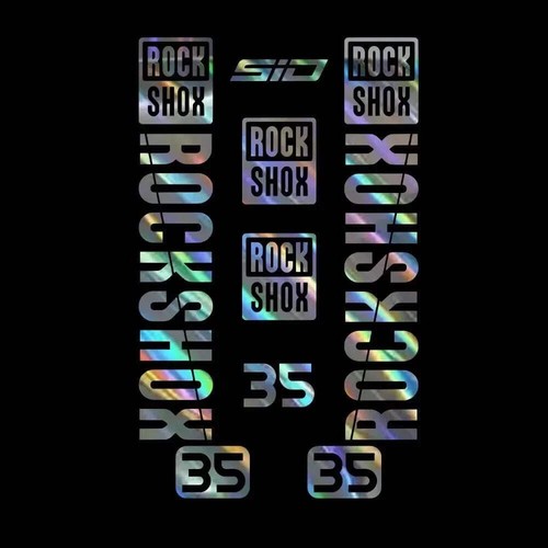 Rockshox sid fork decal set - rockshox,